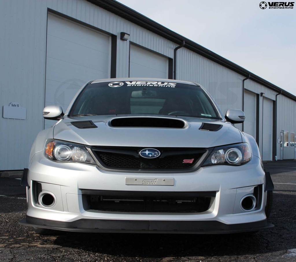 Front Splitter Kit Subaru Wrx Sti Gr Gv 2011 2014 Verus Engineering